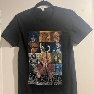 Madonna - Celebration Tour Black Graphic Women's Top